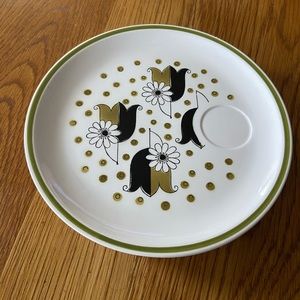 3 Vintage Mikasa Cera Stone James Roberts Plates